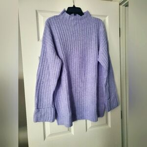 Old Navy Women's Tunic Sweater, Size Large Tall, Lavendar